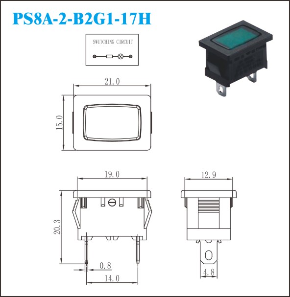 PS8A-2-B1B3-17H
