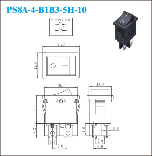 PS8A-4-B1B3-5H-10