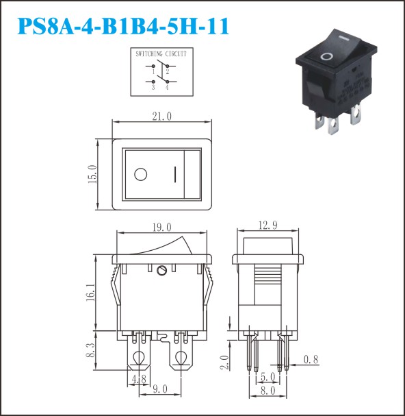 PS8A-4-B1B4-5H-11