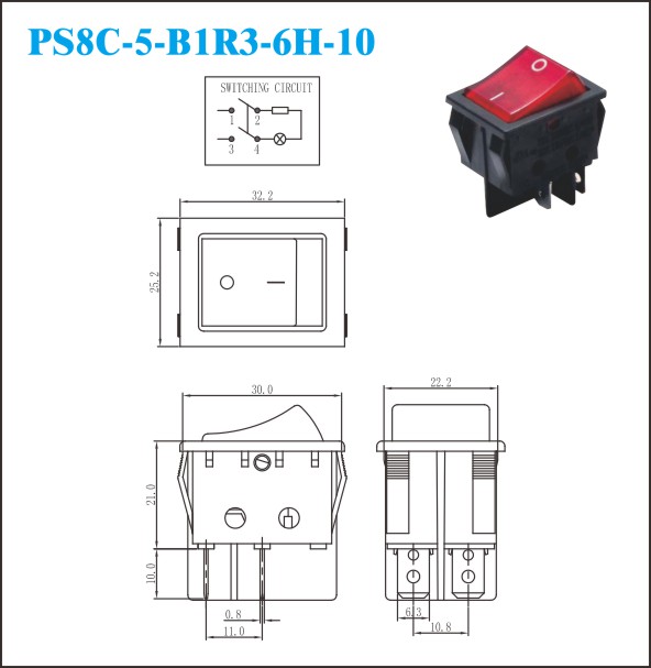 PS8C-5-B1R3-6H-10