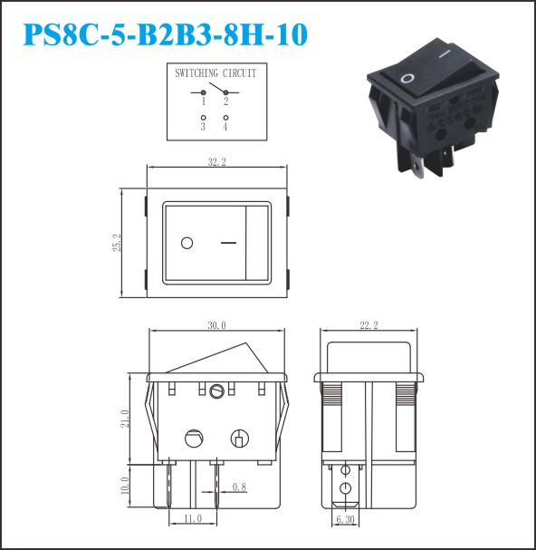 PS8C-5-B2B3-8H-10