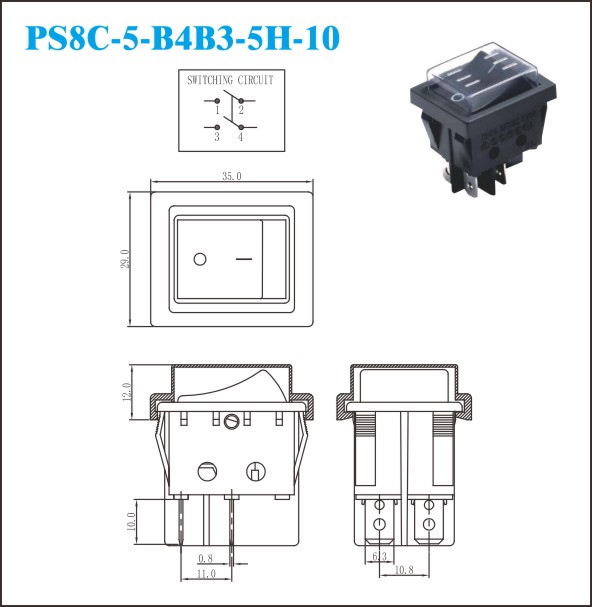 PS8C-5-B4B3-5H-10