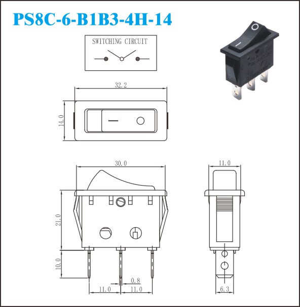 PS8C-6-B1B3-4H-14